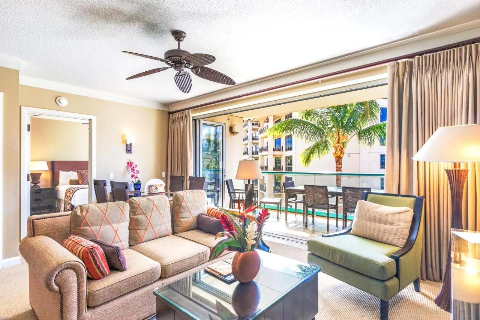Kbm Resorts Free Car Honua Kai Hokulani Ocean View 2Bedroom Condo Hkh-318 Partial Ocean View Kaanapali Apartment